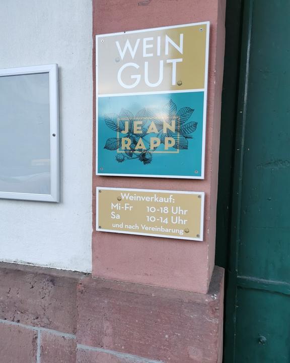 Weingut Jean Rapp - Straußwirtschaft